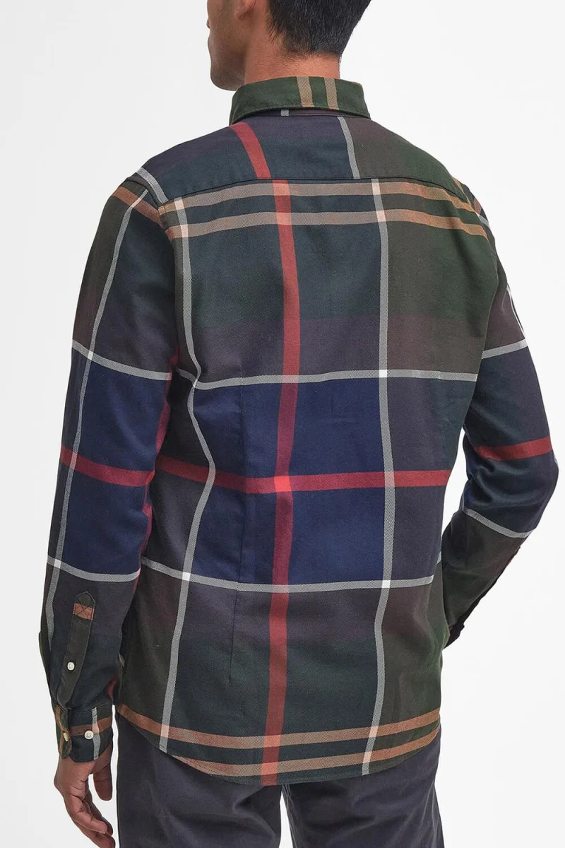 Риза Dunoon Tailored Tartan MSH4980 tn51 ancient — снимка 2