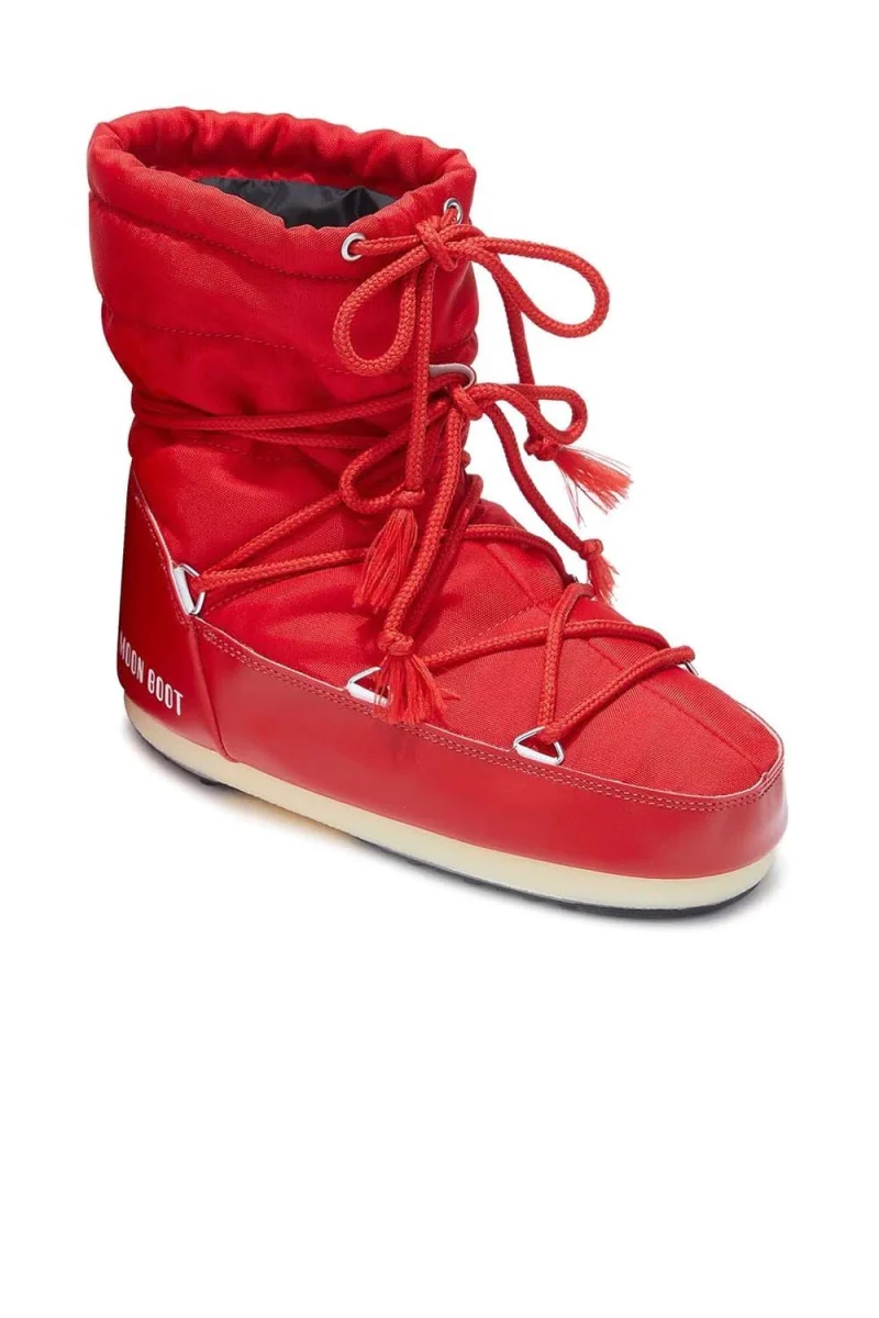 Booties Moon Boot Low Nylon 14600100 003 red — снимка 2