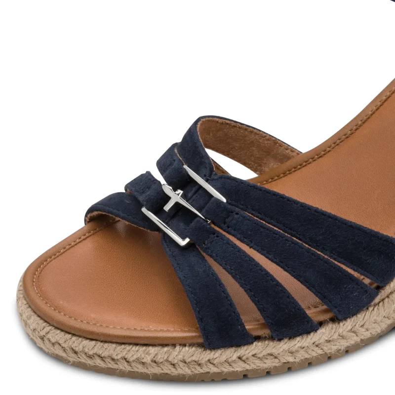 Дамски Сандали На Платформа TAMARIS – 1-28312-46-805 NAVY — снимка 4