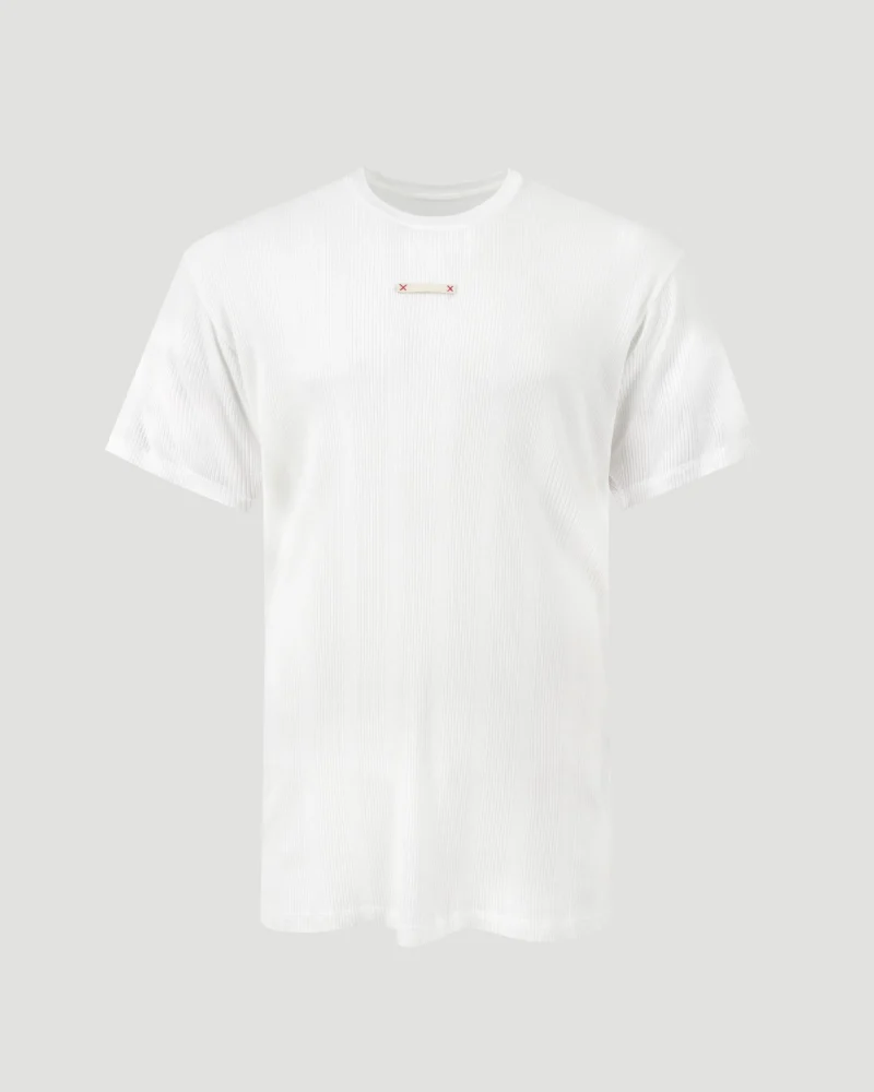 Name Tag T-Shirt in White