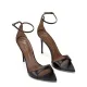 Дамски черни сандали Giuseppe Zanotti — снимка 3