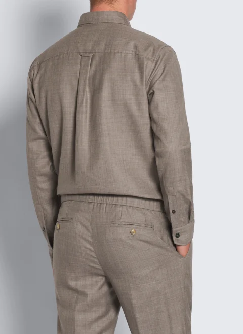 Риза от вълна 'Military style' Brioni — снимка 2