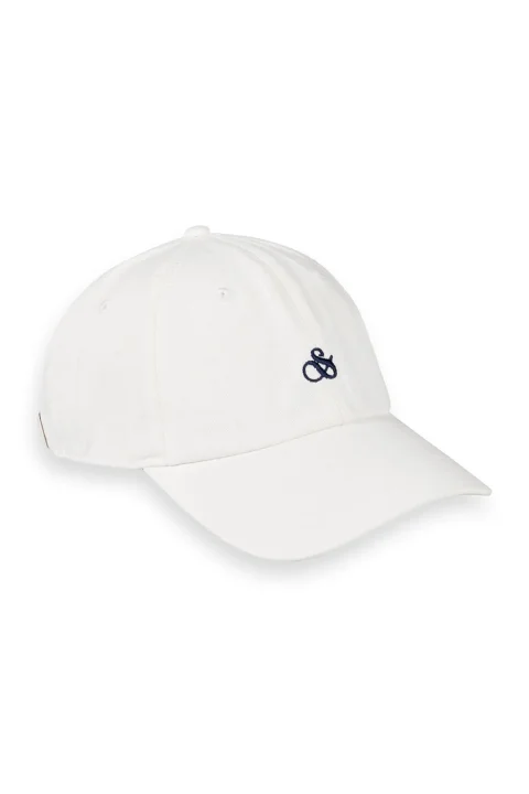 Шапка Twill Logo Cap 172489 SC0006 white