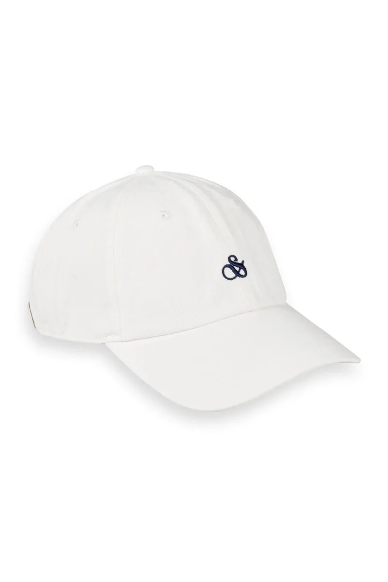 Шапка Twill Logo Cap 172489 SC0006 white