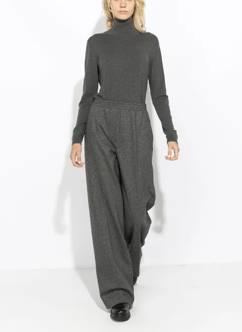 Панталон с вълна Weekend Max Mara Wkdeditta