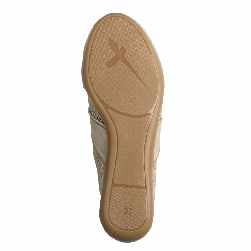 Дамски Сникърс TAMARIS – 1-23608-46-400 BEIGE — снимка 6