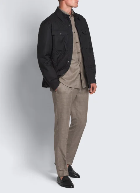 Риза от вълна 'Military style' Brioni — снимка 5