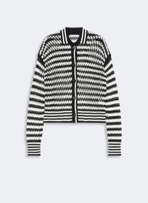 Жилетка с 'Openwork' плетиво Max Mara Mxmfilm — снимка 4