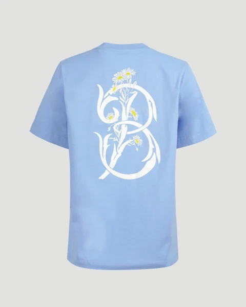 Daisy Logo Cotton T-Shirt in Bubble — снимка 3