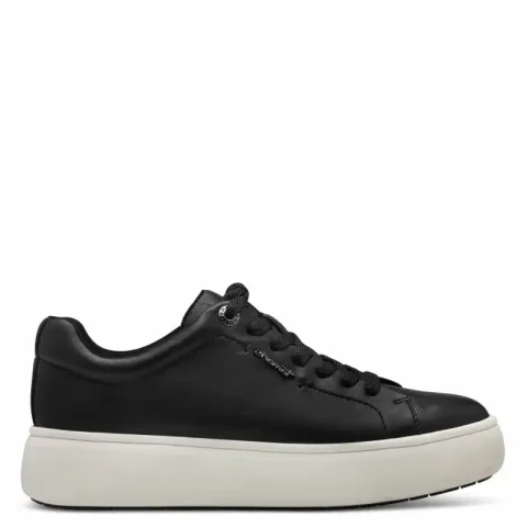 Дамски Сникърс TAMARIS – 1-23736-42-0A3 BLACK LEATHER
