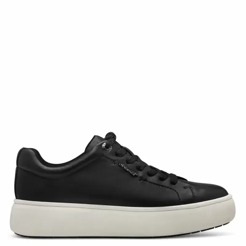 Дамски Сникърс TAMARIS – 1-23736-42-0A3 BLACK LEATHER