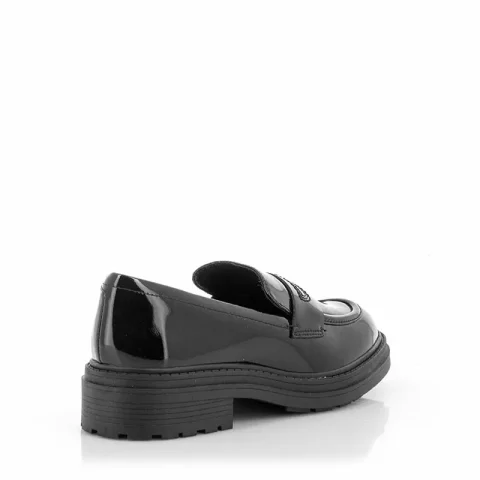 Дамски Лоуфър CLARKS – 26183173 ORINOCO3 EDGE BLACK PAT — снимка 3