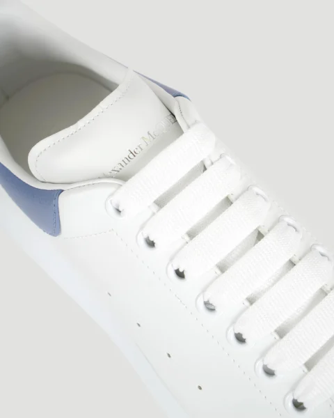 Oversized Sneaker in White and Blue — снимка 4