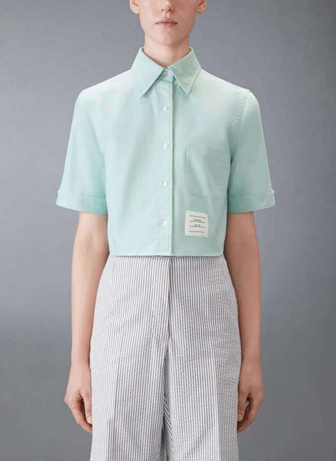 Риза със скъсена дължина Thom Browne