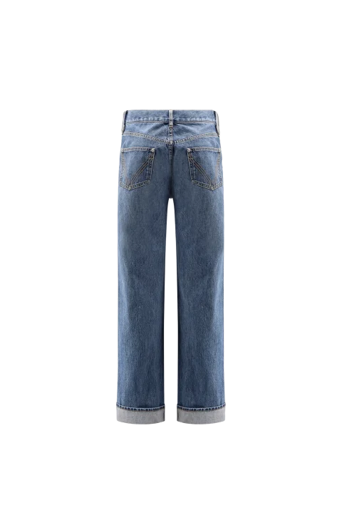 Vintage Indigo Straight Jeans — снимка 2