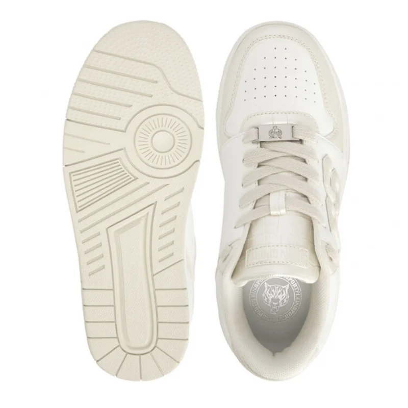 Дамски бели спортни обувки PS Cocco PLEIN SPORT — снимка 6