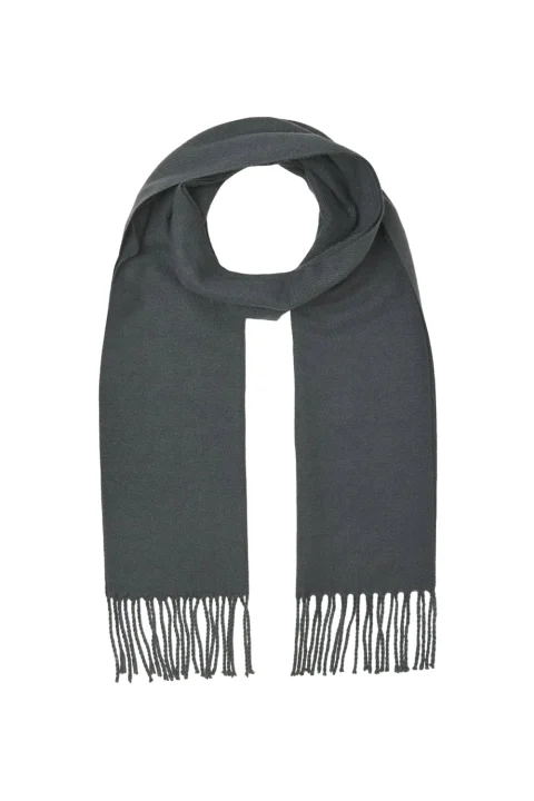 Шал Jacsean 12299946 BS000088 dark grey melange