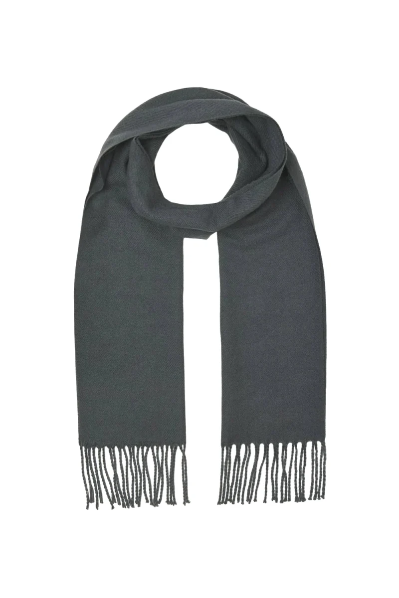 Шал Jacsean 12299946 BS000088 dark grey melange