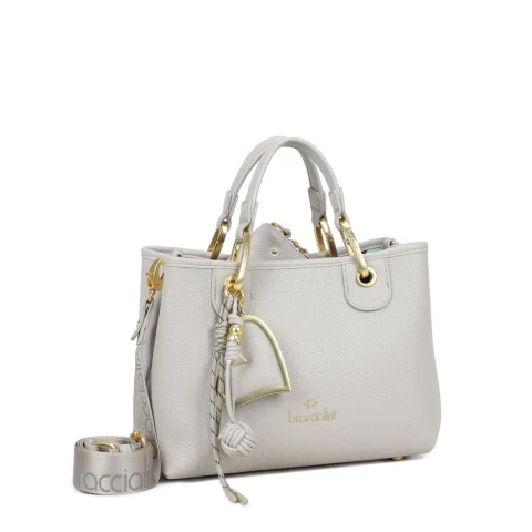 Дамска сива чанта Beth Jewels Braccialini — снимка 7