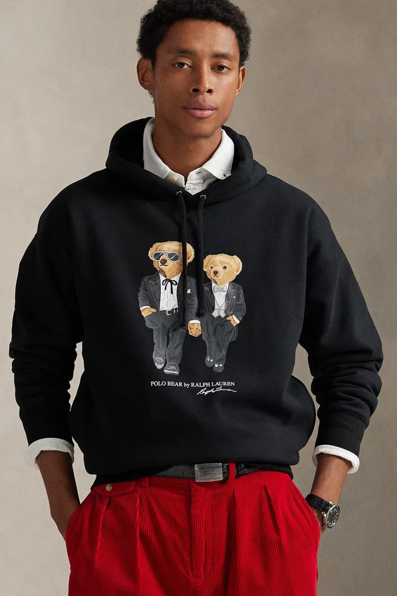 Суичър Lspohoodm27 710981802001 001 black — снимка 2