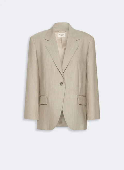 Сако от фина вълна Weekend Max Mara Wkdattila — снимка 6
