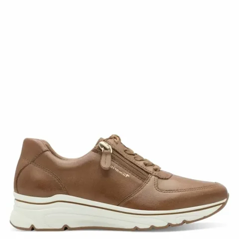 Дамски Сникърс TAMARIS – 1-23711-42-348 COGNAC LEATHER