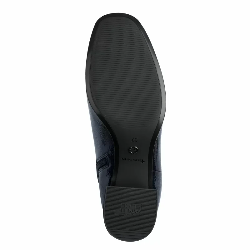 Дамски Боти На Ток TAMARIS – 1-25327-45-805 NAVY — снимка 4