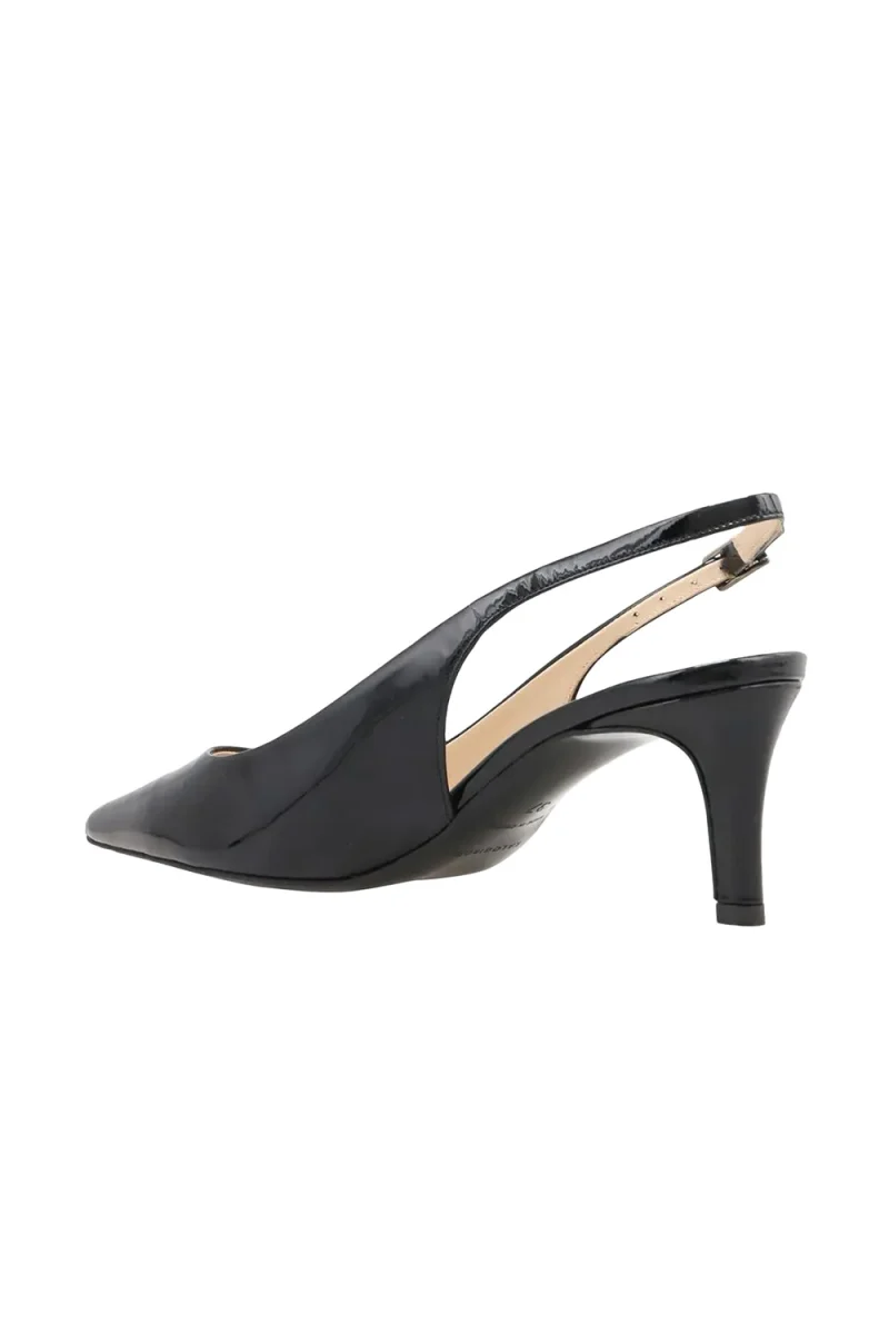 ток Onar Pat Slingback 0071 black — снимка 2