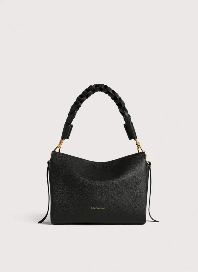 Кожена чанта Coccinelle Boheme Small