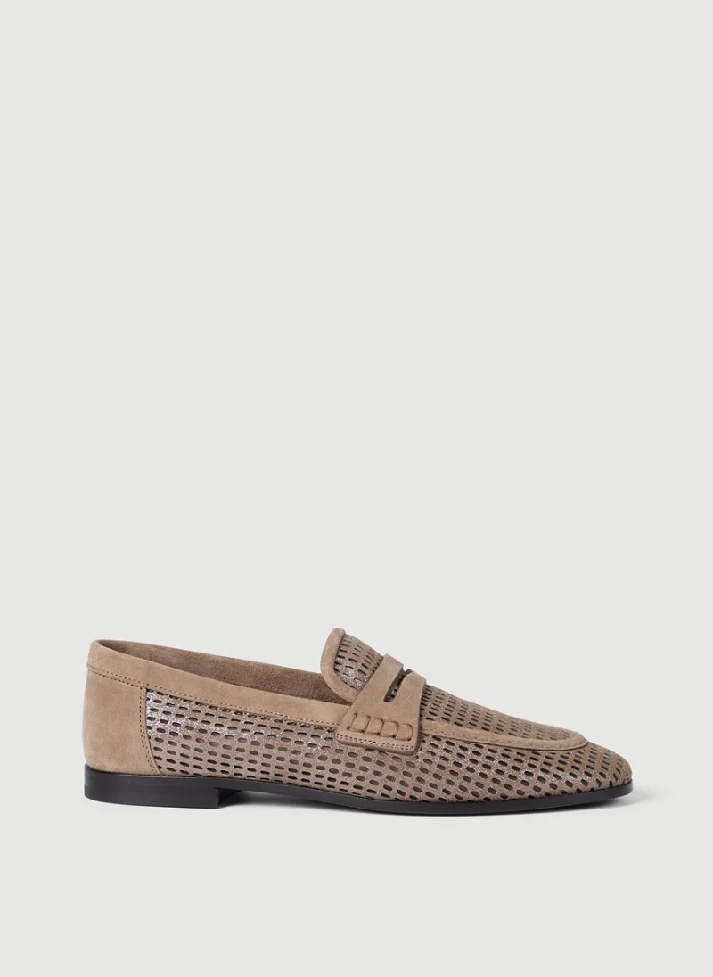 Мокасини с 'Net' дизайн Brunello Cucinelli