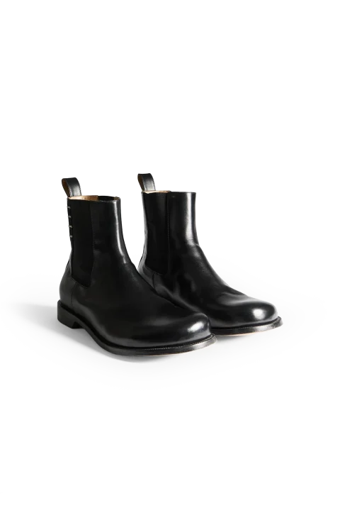 Chelsea Loafer Boots in Black — снимка 2