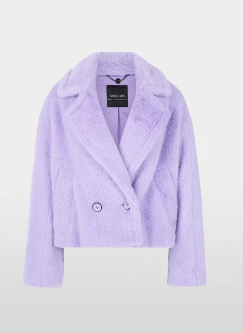 Късо палто 'Faux fur' Marc Cain Collections — снимка 5