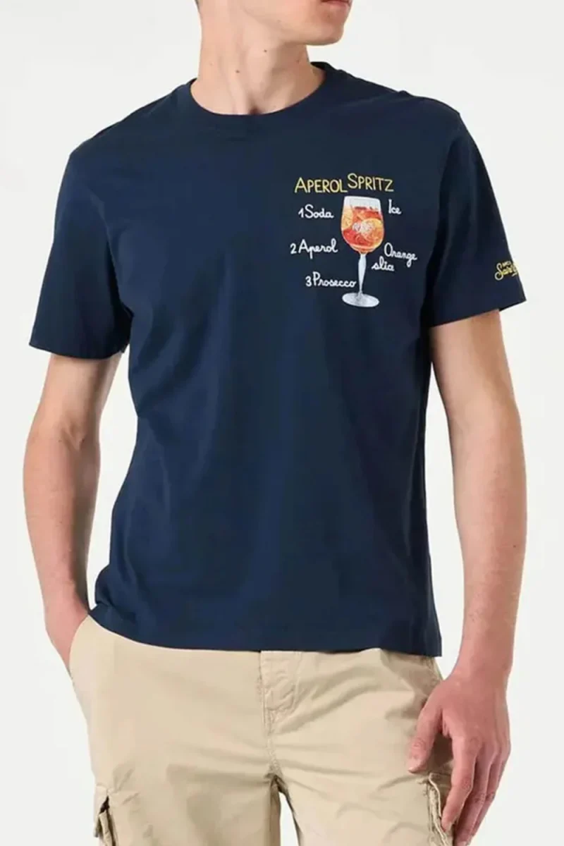 T-Shirt Portofino POT0001-04382L spritz 61 emb — снимка 2