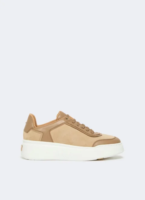 Кецове от естествен велур Max Mara Maxisuede