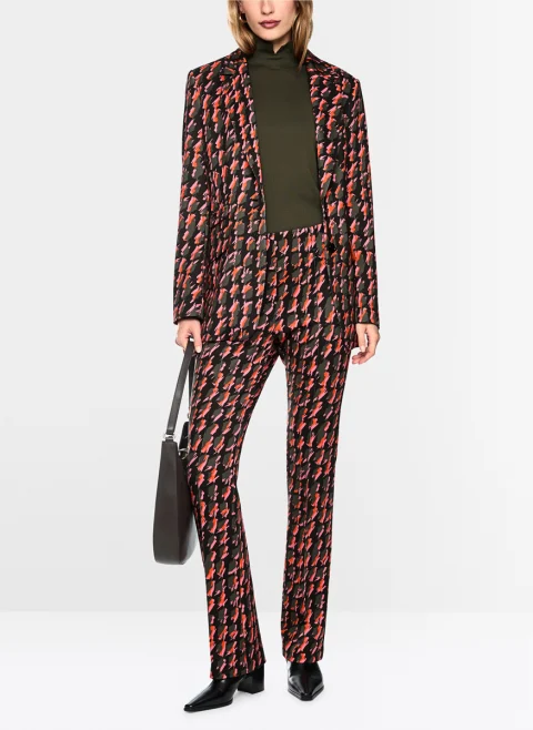 Сако с цялостен принт Marc Cain Collections — снимка 2
