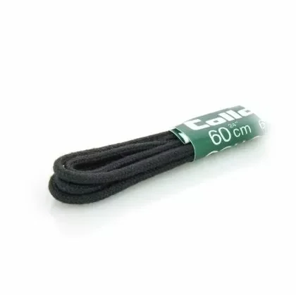 Тънки връзки за обувки 60 см COLLONIL черен – 9502-000