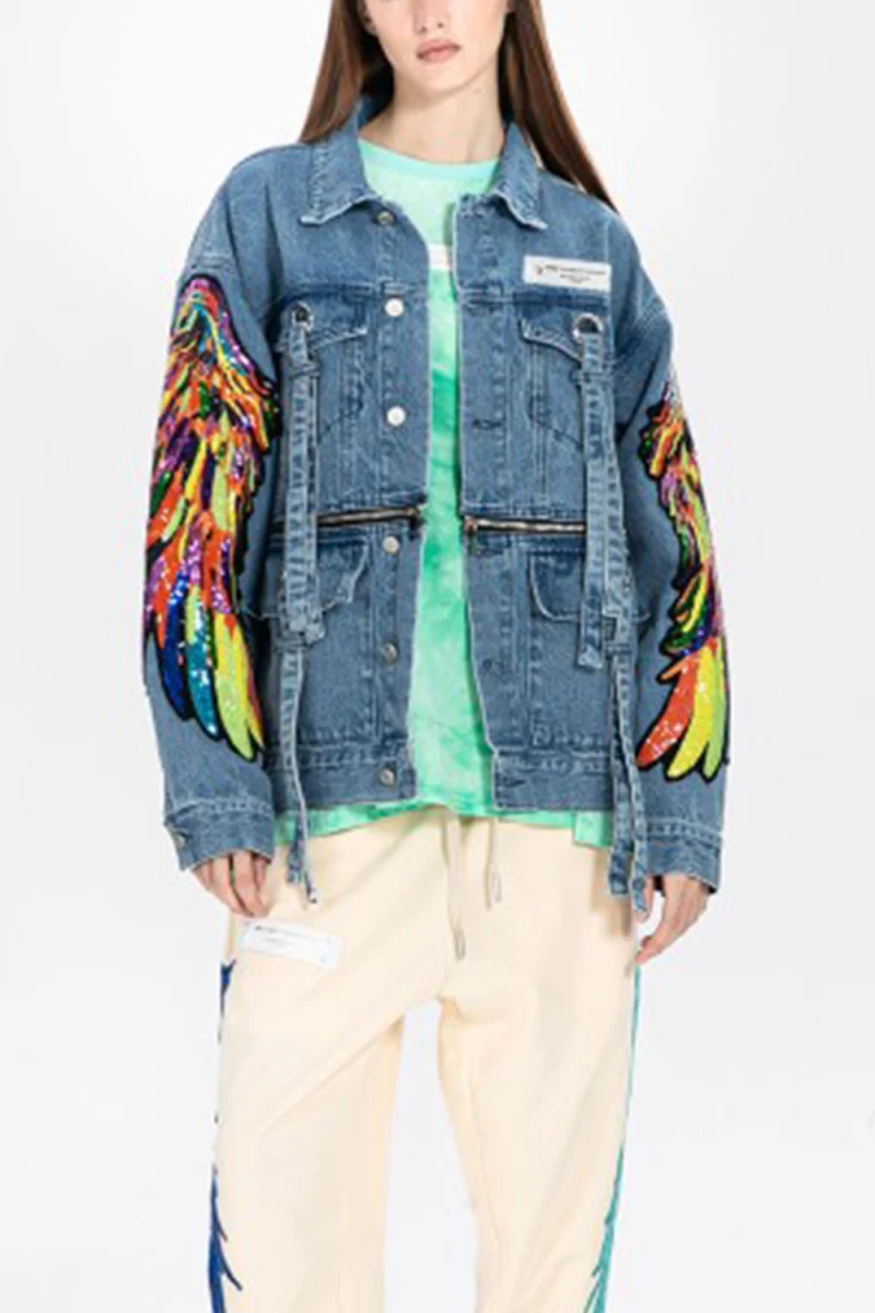 Яке JT091070217 110 denim — снимка 2