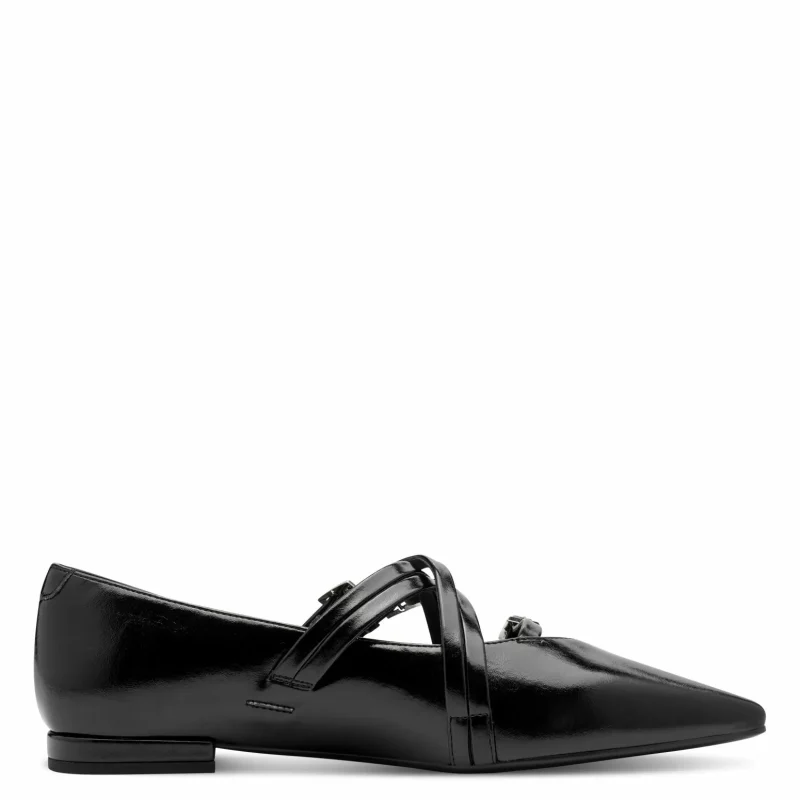 Балерини TAMARIS – 1-22160-45-001 BLACK — снимка 2