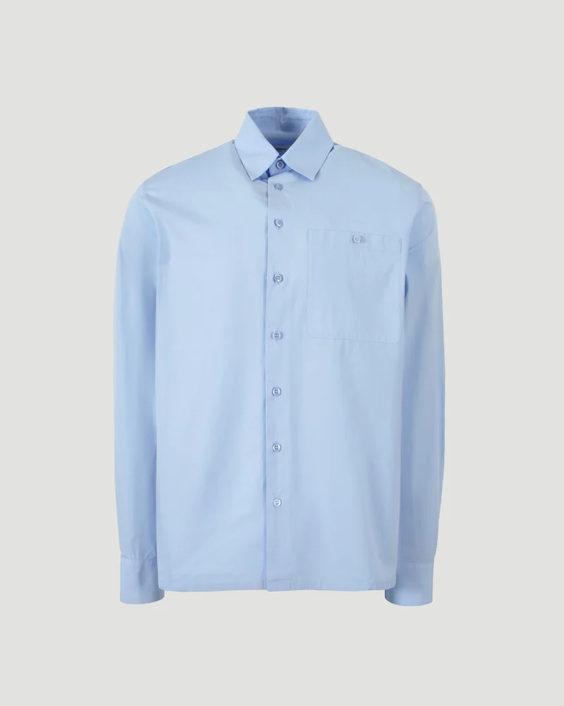 Shirt in Cotton Poplin