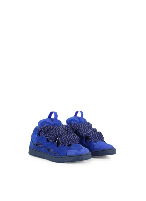 Велурени кецове 'Curb' Lanvin Kids — снимка 2