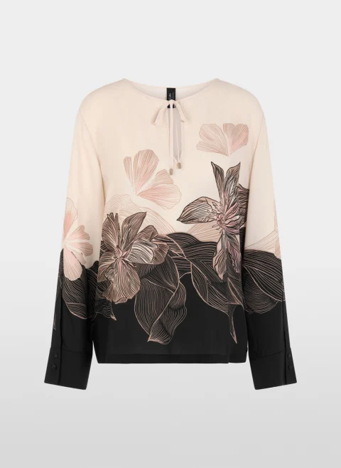 Блуза с флорален принт Marc Cain Collections — снимка 6