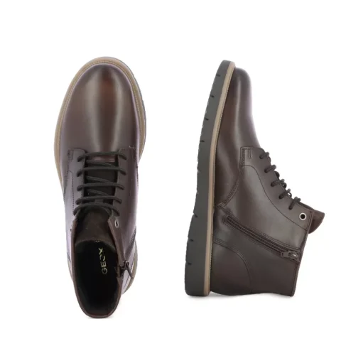 Мъжки Ежедневни Боти GEOX – U56M7B U POVE DARK BROWN — снимка 5