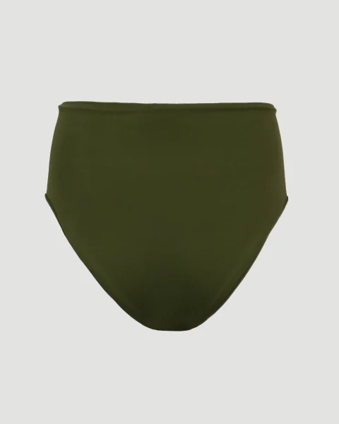 Green High Waisted Brief — снимка 2