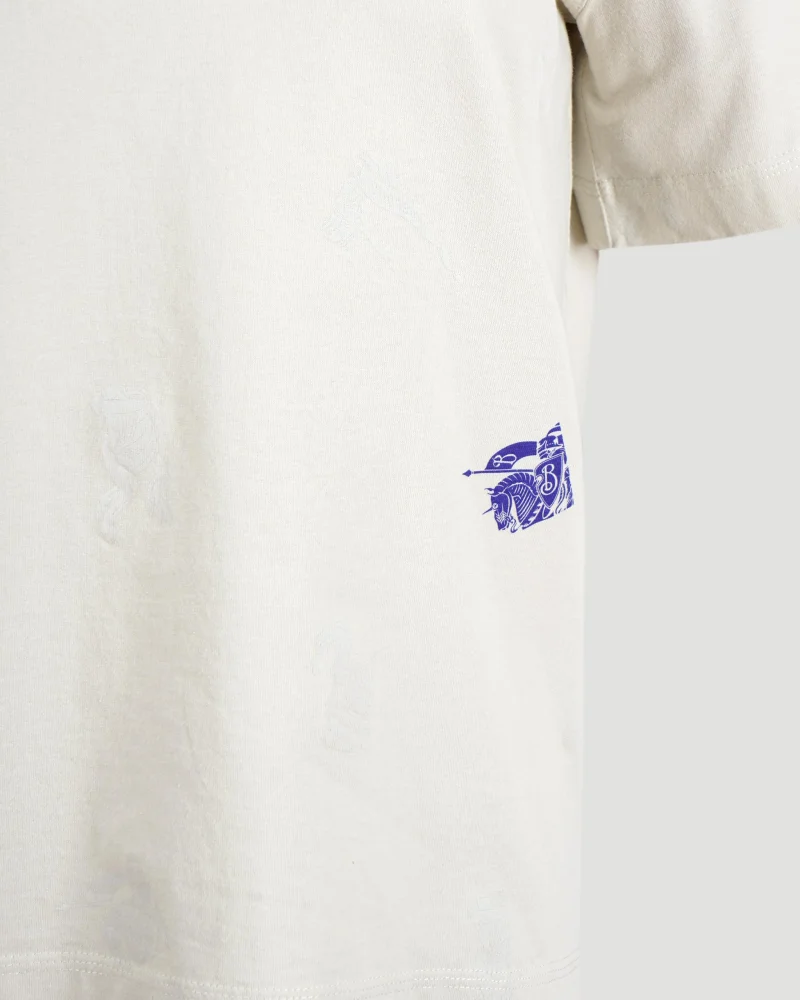 EKD Cotton T-Shirt in Neutrals — снимка 2