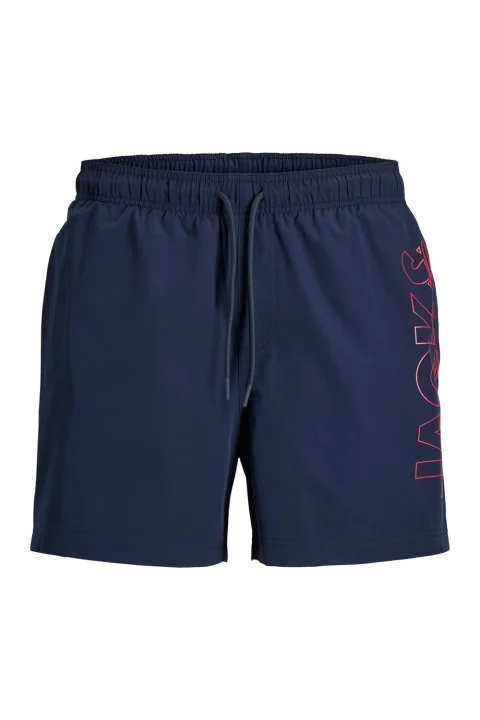 Бански Jpstmaui Wave Logo Swim Reg 12291391 19-3923 TCX navy blazer
