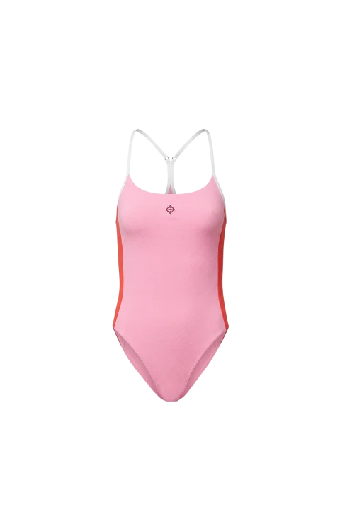 Pink Monogram Swimsuit