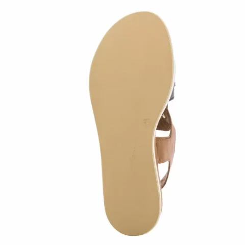 Дамски Сандали На Платформа CARLO FABIANI – 133.1087 BLACK/COCONUT 01 — снимка 4