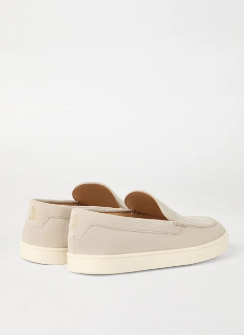 Велурени мокасини 'Sport style' Brunello Cucinelli — снимка 3