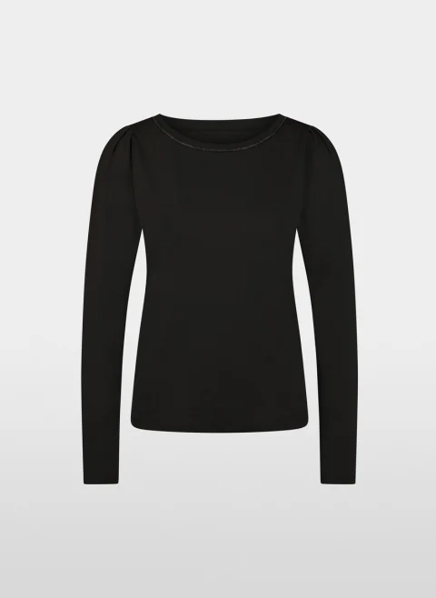 Блуза с декоративни кристали Marc Cain Collections — снимка 6