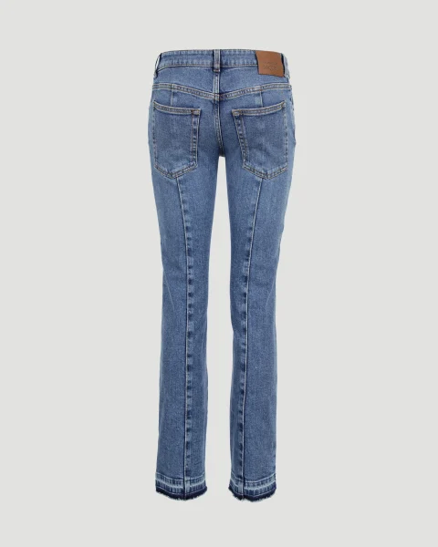 Front Seam Skinny Jeans — снимка 2